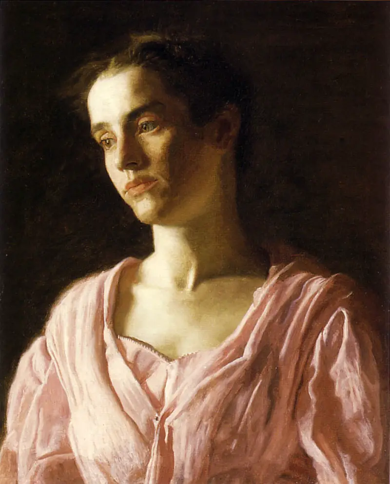 Portrait de Maud Cook par Thomas Eakins